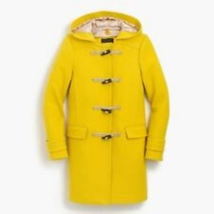 J. Crew Toggle Coat in Italian Stadium-Cloth Wool